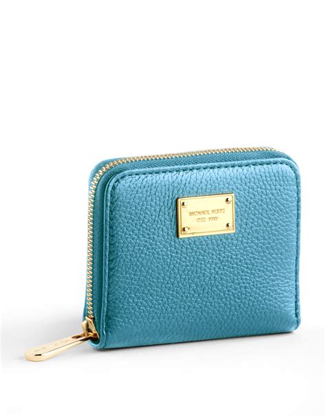 michael kors small zip around wallet|michael kors zippered wallet.